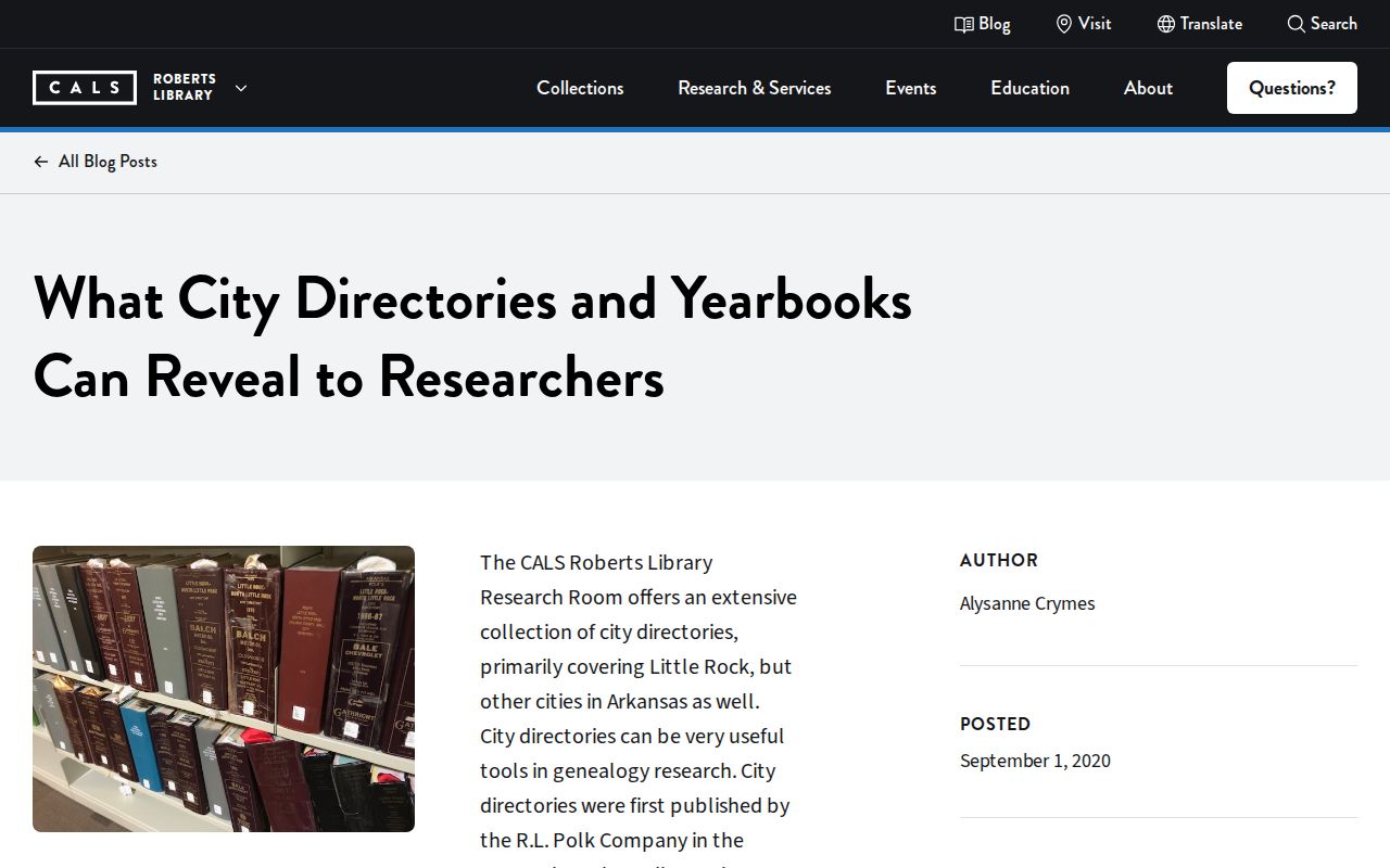 Jacksonville people directories CALS city directories and yearbooks